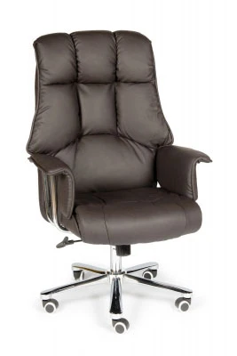 Кресло для руководителя Norden Президент кожа H-1133-322  leather темно-коричневая кожа
