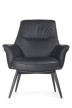 Конференц-кресло Riva Design Batisto ST C2018 черная кожа - 1