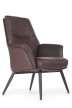 Конференц-кресло Riva Design Batisto ST C2018 коричневая кожа