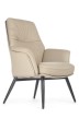 Конференц-кресло Riva Design Batisto ST C2018 светло-бежевая кожа