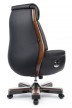 Кресло для руководителя Riva Design Byron YS1505A черная кожа - 4