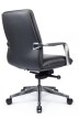 Кресло для персонала Riva Design Pablo-M B2216-1 черная кожа - 4