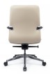 Кресло для персонала Riva Design Pablo-M B2216-1 светло-бежевая кожа - 3