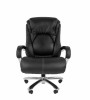 Кресло для руководителя Chairman 402 кожа черная - 1