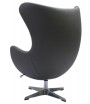 Дизайнерское кресло EGG CHAIR серый - 3