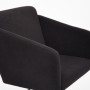 Кресло для персонала TetChair Milan черный флок - 4