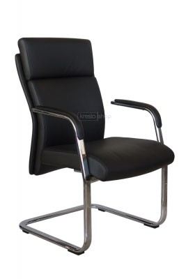 Конференц-кресло Riva Design Chair Dali-SF С1511 черная кожа