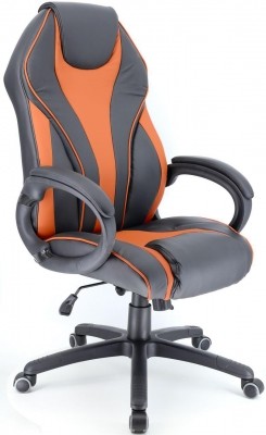 Геймерское кресло Everprof Wing оранжевое EP wing pu orange
