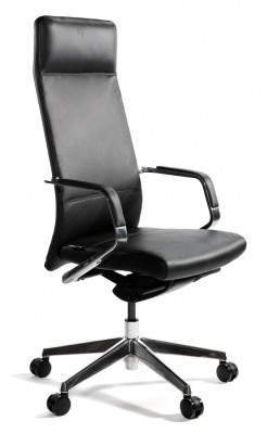 Кресло для руководителя Norden Сиена A1811 black leather